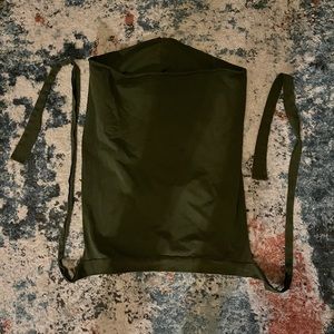 Manaka Pixie Top in Olive Green